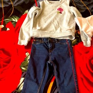 Toddler girl set size 4t